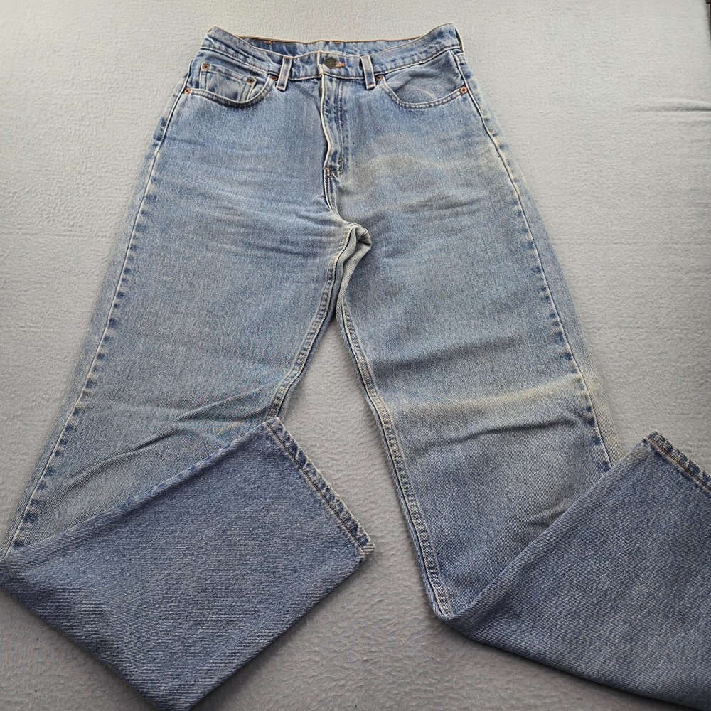 Levi's 560 Jeans Womens 10 Blue Denim High Rise Loose Fit Straight Leg USA Made